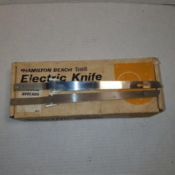 Vintage Hamilton Beach Electric Knife Avocado Model 275a Meat Bread - Picture 15 of 16